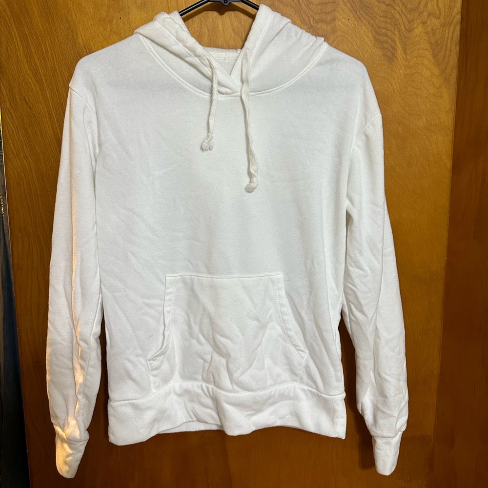 Fashion Nova ‘Happy Little Hoodie’ Size S White
